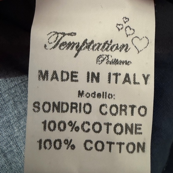 EUC - Temptation Positano Sondrio Navy Lace Off-Shoulder Dress (XS) - Picture 6 of 8